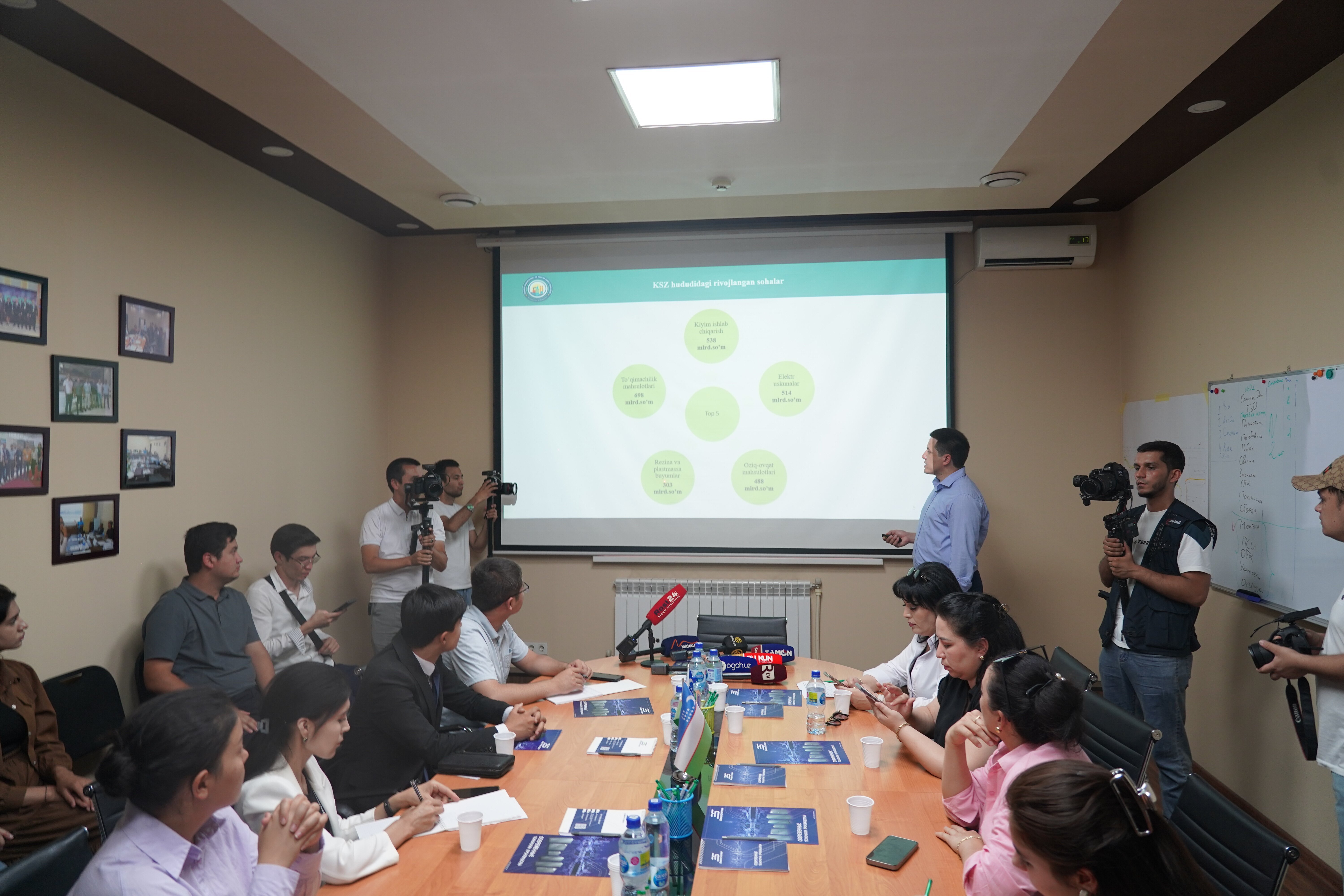 Press Tour Held in Bektemir Small Industrial Zone