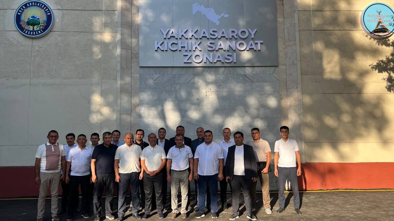 A training seminar for directors of Republican Small Industrial Zones was held in Tashkent