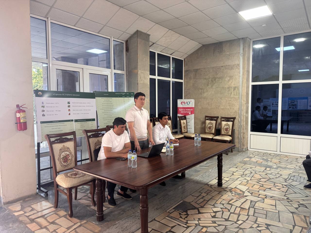 Adliya vazirligi vakillari Sergeli kichik sanoat zonasiga tashrif buyurdi