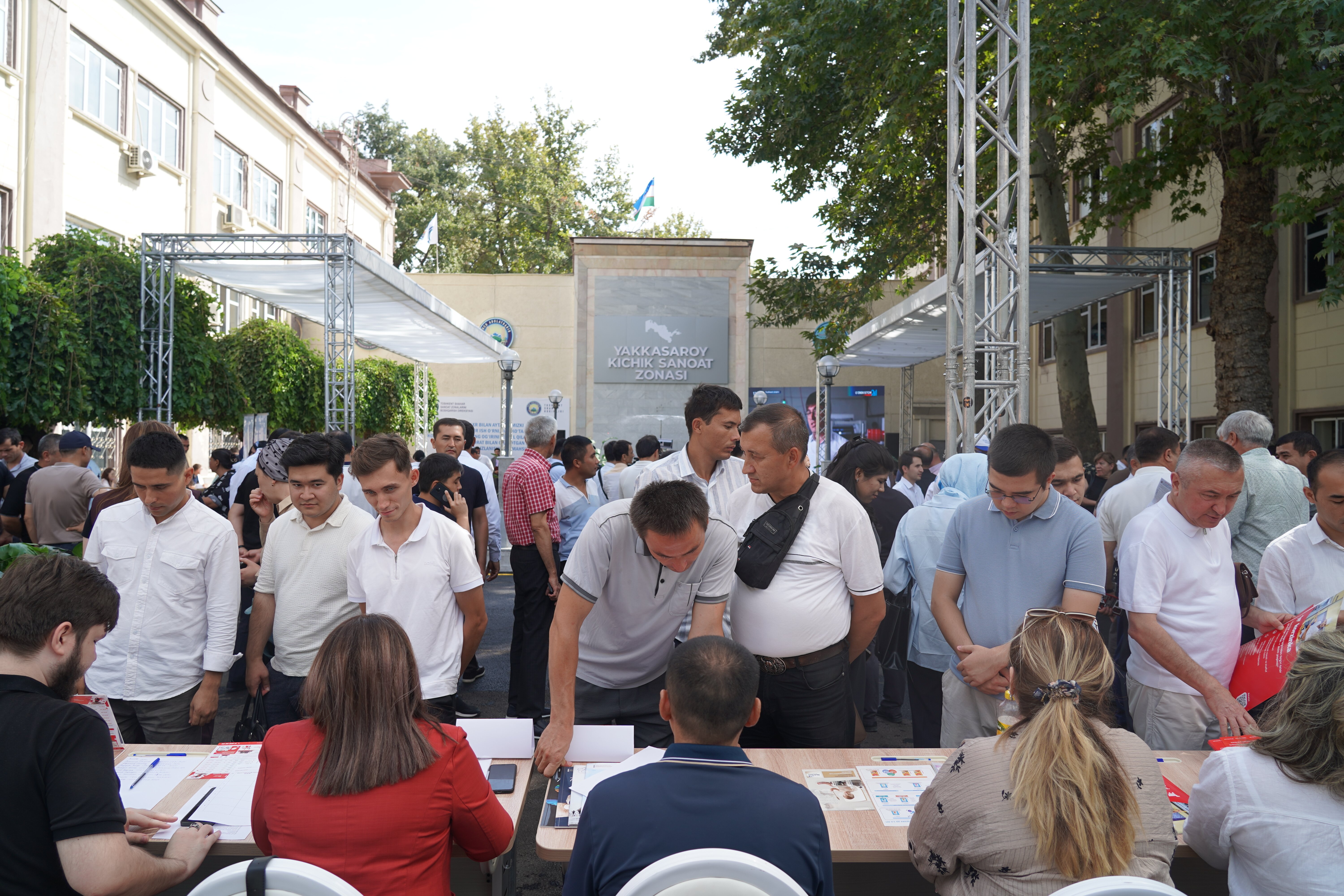 В Дирекции промышленных зон прошла крупная ярмарка вакансий