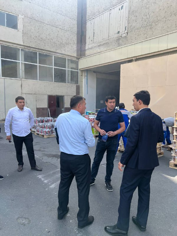 Visit to the Bektemir Industrial Zone