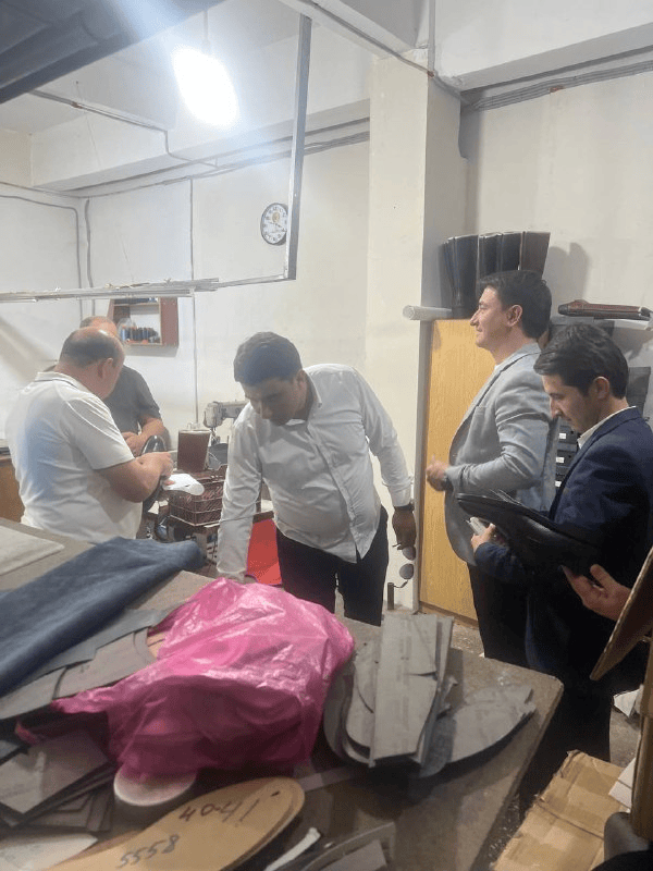 Visit to the Yunusabad Industrial Zone