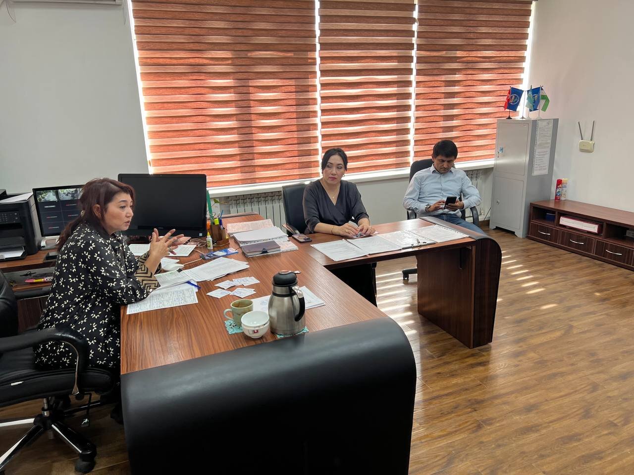 Посещение Чиланзарской промышленной зоны