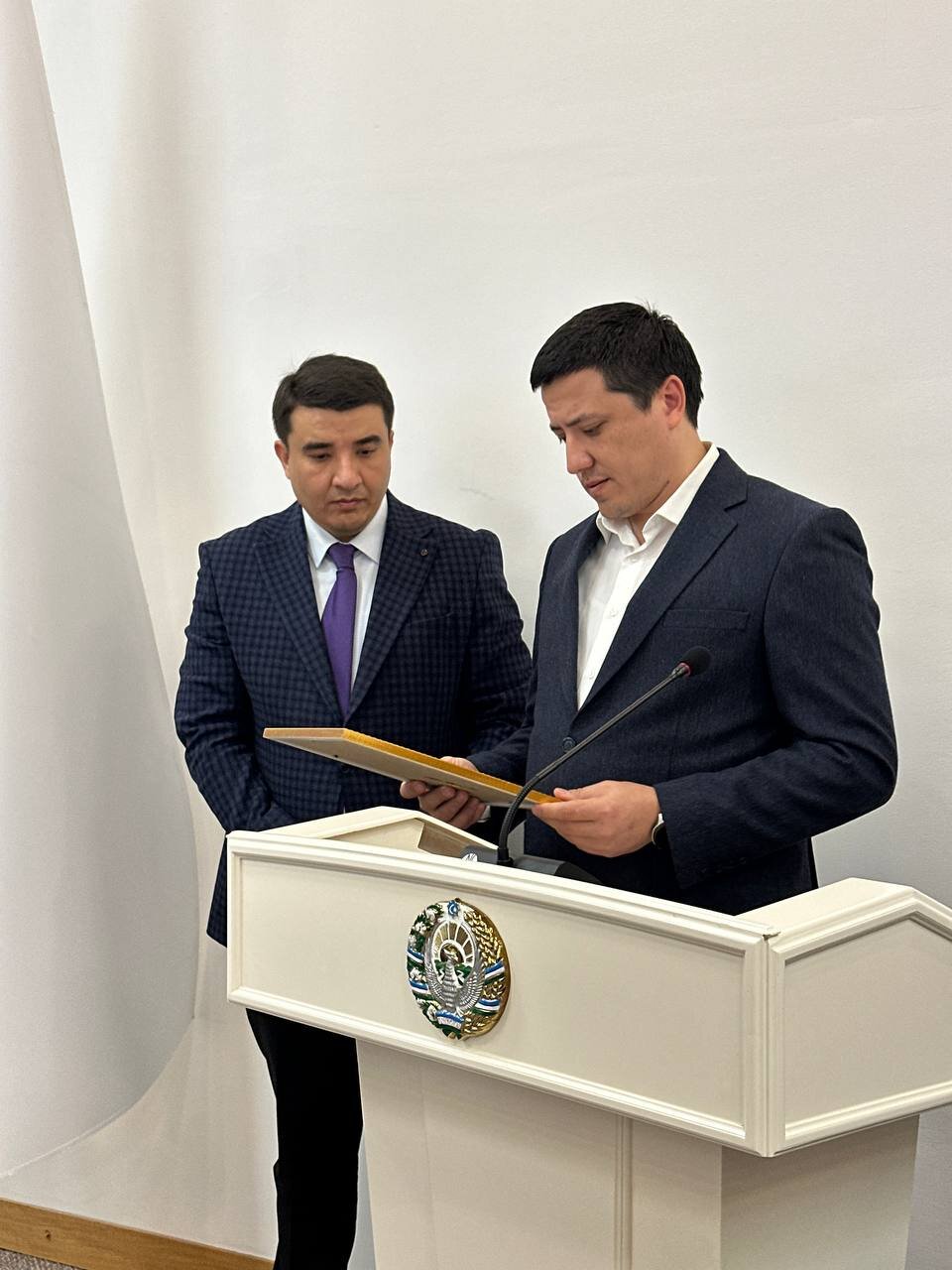 Toshkent shahar hokimligi binosida tadbirkorlar taqdirlandi