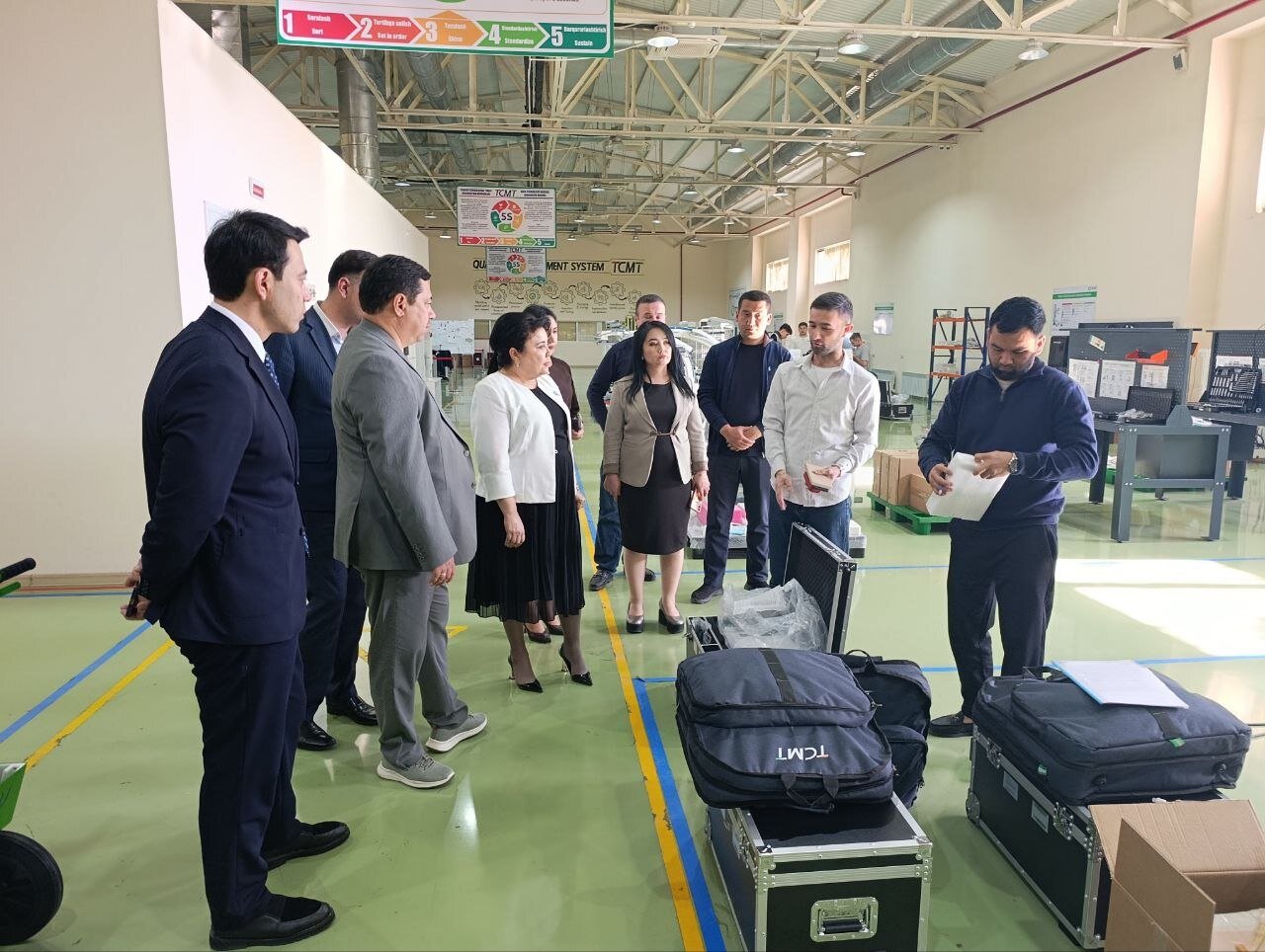 Uchtepa sanoat zonasida ishlab chiqarish korxonalari faoliyati o‘rganildi